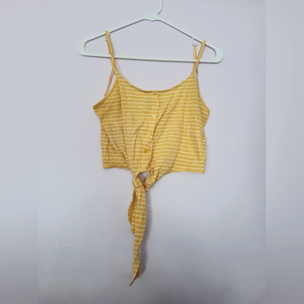 Striped cropped cami